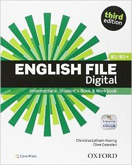 English file digital. Intermediate. Entry book-Student's book-Workbook. With key. Con e-book. Con espansione online  - Libro Oxford University Press 2014 | Libraccio.it