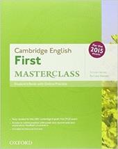 First masterclass. Student's book-Workbook-2 test online. Without key. Con CD-ROM. Con espansione online