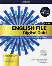 English file gold. A2-B1 premium. Student's book-Workbook. Con e-book. Con espansione online