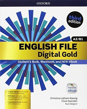 ENGLISH FILE GOLD A2/B1 PREMIUM - AA VV - Libro Oxford University Press | Libraccio.it