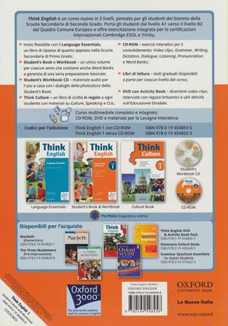 Think english. Student's book-Workbook-Think cult. Per le Scuole superiori. Con CD Audio. Con CD-ROM. Vol. 1 - Mark Bartram, Richard Walton - Libro Oxford University Press 2009 | Libraccio.it