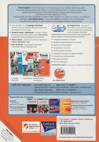 Think English. Student's book-Workbook-My digital book. Con espansione online. Con CD-ROM. Vol. 1 - Mark Bartram, Richard Walton - Libro Oxford University Press 2010 | Libraccio.it