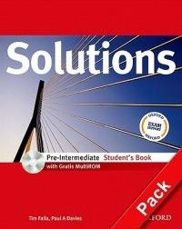 Solutions. Pre-intermediate. Student's book-Workbook. Con espansione online. Con CD Audio.  - Libro Oxford University Press 2010 | Libraccio.it