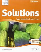 Solutions. Upper intermediate. Student's book-Workbook. Con espansione online