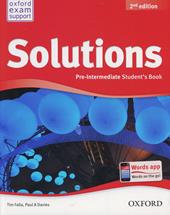 Solutions. Pre-intermediate. Student's book-Workbook. Con CD Audio