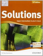 Solutions. Upper intermediate. Student's book-Workbook. Con CD Audio