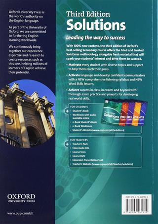 Solutions. Elementary. Student's book-Workbook. Per le Scuole superiori.  - Libro Oxford University Press 2018 | Libraccio.it