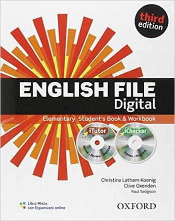 English file digital. Elementary. Student's book-Workbook-iTutor-iChecker. With keys. Con espansione online - Christina Latham-Koenig, Clive Oxenden, Paul Seligson - Libro Oxford University Press 2012 | Libraccio.it