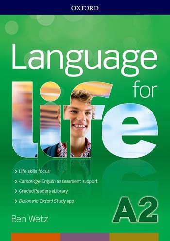 Language for life. A2 super premium. Student's book-Workbook. Per le Scuole superiori. Con CD-ROM  - Libro Oxford University Press 2017 | Libraccio.it