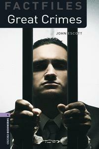 Great crimes. Oxford Bookworms Library. Level 4. Con espansione online. Con File audio per il download  - Libro Oxford University Press 2021 | Libraccio.it