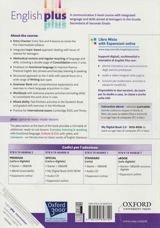 English plus. Intermediate. Entry checker-Student's book-Workbook. Con e-book. Con espansione online  - Libro Oxford University Press 2013 | Libraccio.it