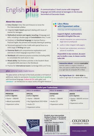 English plus. Intermediate. Student's book-Workbook. Per . Con CD Audio - Ben Wetz - Libro Oxford University Press 2011 | Libraccio.it