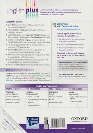 English plus. Intermediate. Student's book-Workbook-My digital book. Ediz. speciale. Con espansione online - Ben Wetz - Libro Oxford University Press 2011 | Libraccio.it