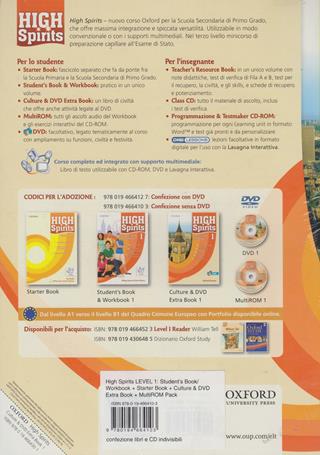 High spirits. Student's book-Workbook-Extrabook. Per la Scuola media. Con CD-ROM. Vol. 1 - Philippa Bowen, Denis Delaney - Libro Oxford University Press 2009 | Libraccio.it