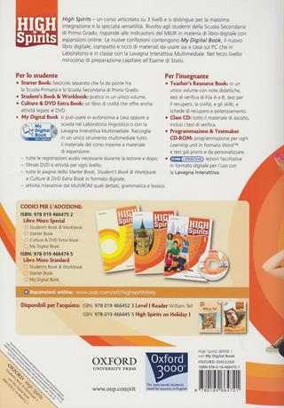 High spirits. Starter-Student's book-Workbook-My digital book. Per la Scuola media. Con CD-ROM. Vol. 1 - Philippa Bowen, Denis Delaney - Libro Oxford University Press 2010 | Libraccio.it