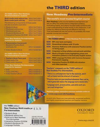 New headway. Pre-intermediate. Student's book-Workbook-Portfolio. Without key. Con espansione online. Con CD Audio. Con CD-ROM - Liz Soars, John Soars - Libro Oxford University Press 2006 | Libraccio.it