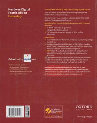 New headway digital. Elementary. Student's book-Workbook. Per le Scuole superiori  - Libro Oxford University Press 2013 | Libraccio.it