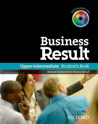 Business result. Upper intermediate. Student's book. Per le Scuole superiori. Con DVD-ROM.  - Libro Oxford University Press 2012 | Libraccio.it