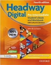 New headway digital. Pre-intermediate. Student's book-Workbook. With key. Con CD-ROM. Con espansione online