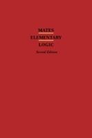 Elementary Logic - Mates - Libro Oxford University Press Inc | Libraccio.it