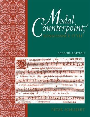 Modal Counterpoint - Peter Schubert - Libro Oxford University Press Inc | Libraccio.it