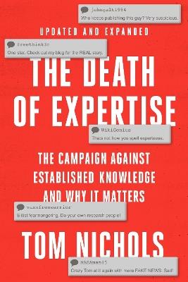 The Death of Expertise - Tom Nichols - Libro Oxford University Press Inc | Libraccio.it