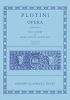 Plotinus III. Ennead VI  - Libro Oxford University Press, Oxford Classical Texts | Libraccio.it