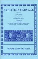 Euripides Fabulae: Vol. I  - Libro Oxford University Press, Oxford Classical Texts | Libraccio.it