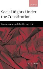 Social Rights Under the Constitution