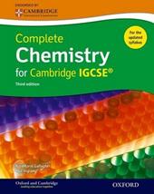 Complete science for Cambridge IGCSE complete chemistry for Cambridge IGCSE.