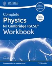 Complete physics for Cambridge IGCSE. Workbook. Con espansione online