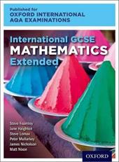 OxfordAQA International GCSE Mathematics Extension. Student Book. Per le Scuole superiori. Con e-book. Con espansione online