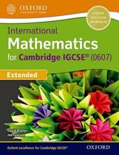 International mathematics for Cambridge IGCSE (0607). Con espansione online