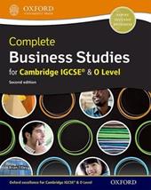Complete business studies IGCSE 2017. Student's book. Con espansione online. Con CD-ROM