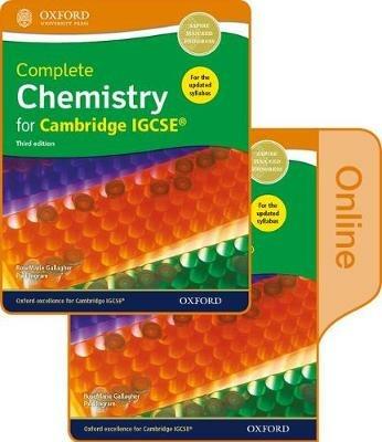 Complete chemistry IGCSE2017. Student's book. Con espansione online. Con CD-ROM  - Libro Oxford University Press 2017 | Libraccio.it