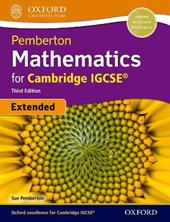 Pemberton mathematics extended for Cambridge IGCSE. Student's book. Con espansione online