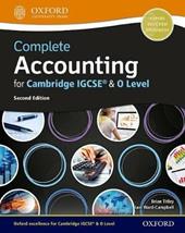 Complete accounting for Cambridge IGCSE. Student's book. Con espansione online. Con CD-ROM
