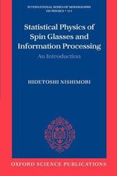 Statistical Physics of Spin Glasses and Information Processing