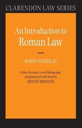 An Introduction to Roman Law