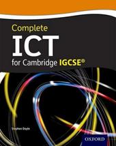 Complete itc for Cambridge IGCSE. Student book. Con espansione online.
