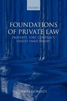 Foundations of Private Law - James Gordley - Libro Oxford University Press | Libraccio.it