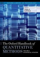 The Oxford Handbook of Quantitative Methods in Psychology, Volume 2  - Libro Oxford University Press Inc, Oxford Library of Psychology | Libraccio.it