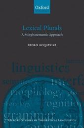 Lexical Plurals