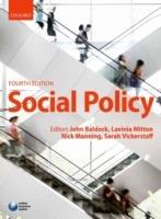 Social Policy  - Libro Oxford University Press | Libraccio.it