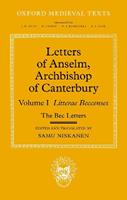 Letters of Anselm, Archbishop of Canterbury  - Libro Oxford University Press, Oxford Medieval Texts | Libraccio.it