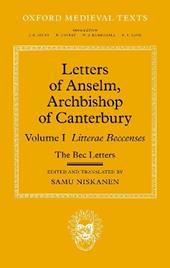 Letters of Anselm, Archbishop of Canterbury