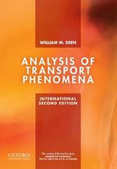 Analysis of Transport Phenomena