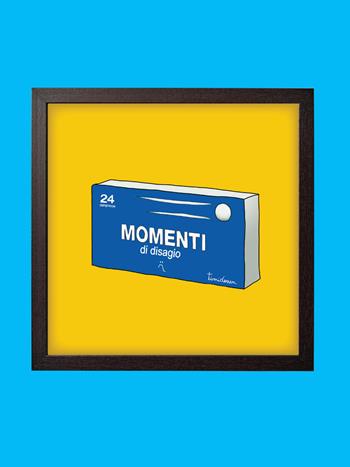 Stampa Momenti Di Disagio, 20 x 20 cm  Timidessen 2025 | Libraccio.it