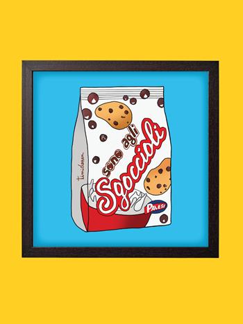 Stampa Sgoccioli, 20 x 20 cm  Timidessen 2025 | Libraccio.it