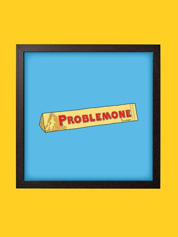 Stampa Problemone, 20 x 20 cm  Timidessen 2025 | Libraccio.it